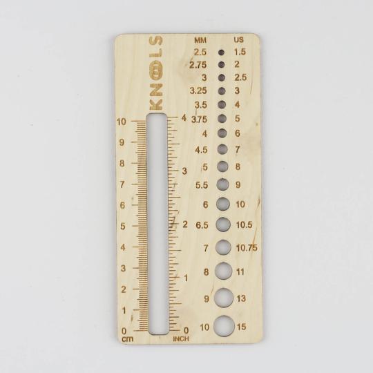Needle Gauge & Swatch Ruler